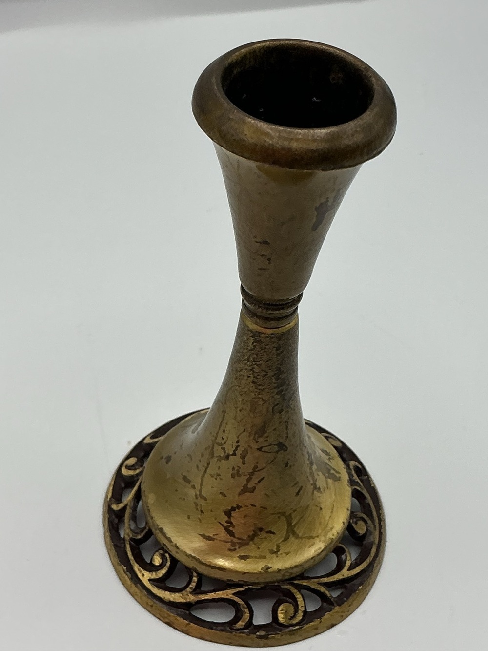 Brass Decorative CandleHolder - Vintage Oppenheim Israel